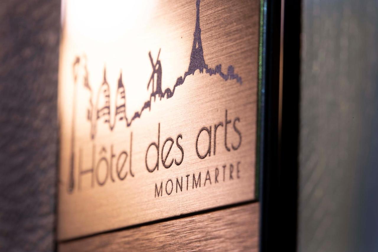 Hotel Des Arts Montmartre Paris Exterior foto